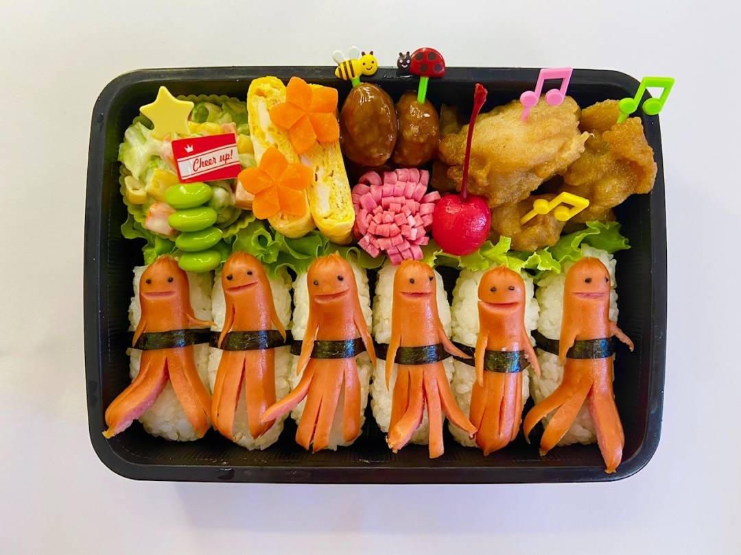 お弁当の新定番に 簡単キモかわデコおかず ソーセー人 のつくり方 Esseonline エッセ オンライン