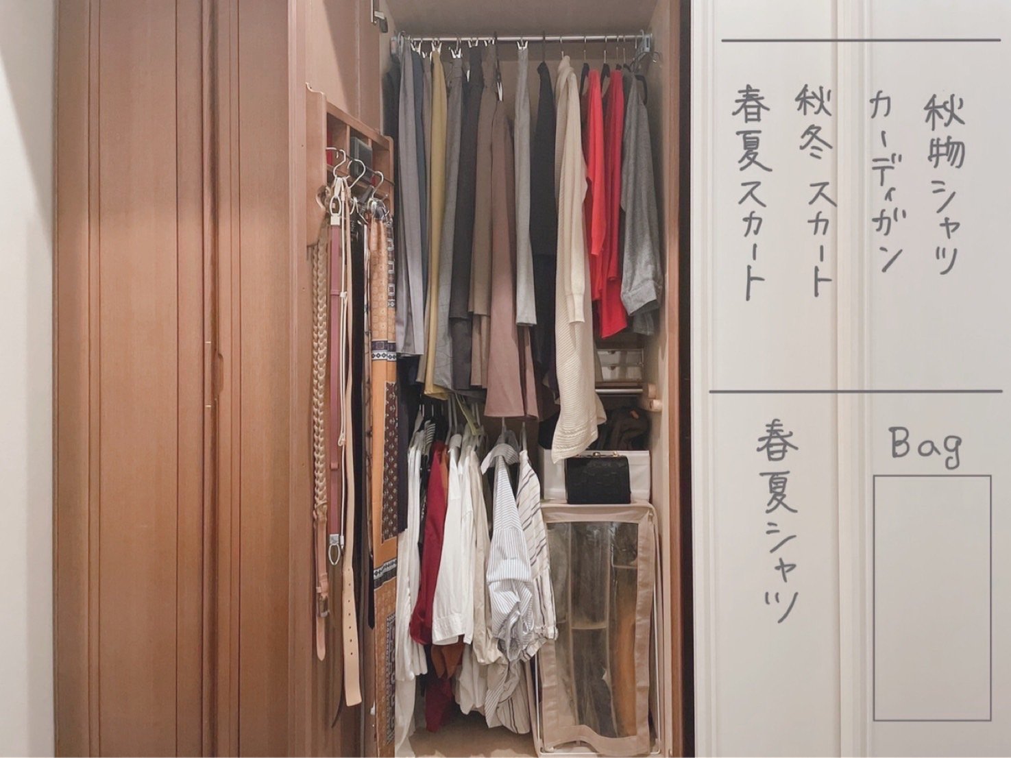 40代は服を減らしてクローゼットを軽く 厳選したアイテムを着るだけで衣替えに Esseonline エッセ オンライン