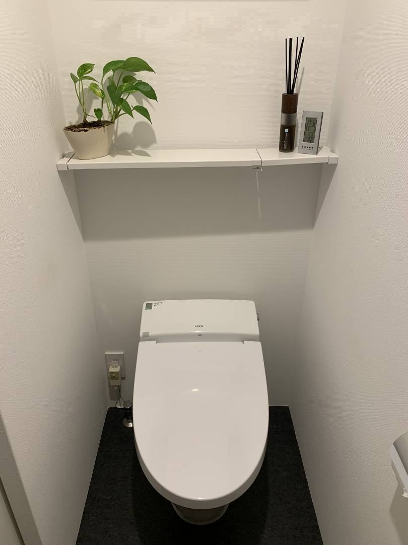 つっぱり棒で収納棚をつくる トイレや洗面所のすき間を有効活用 Esseonline エッセ オンライン