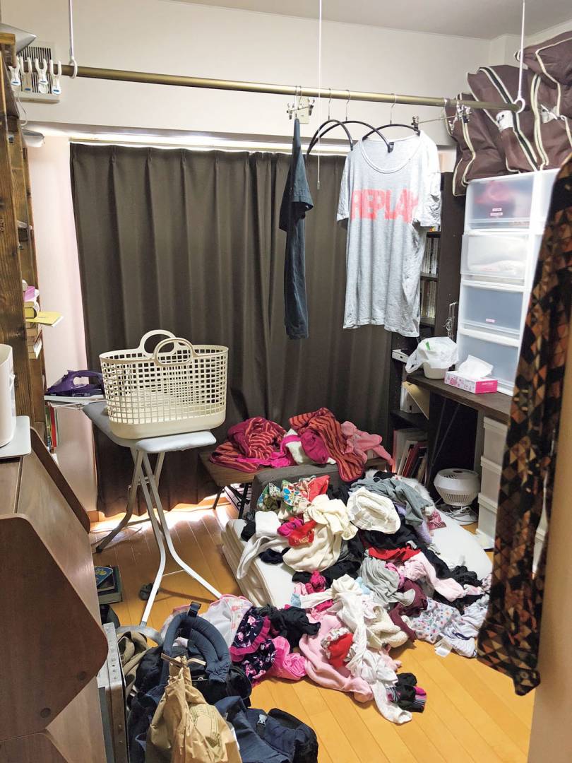 写真 1ページ目 洗濯物は 投げ込み部屋 へ 手間抜き家事で毎日をラクに Esseonline エッセ オンライン