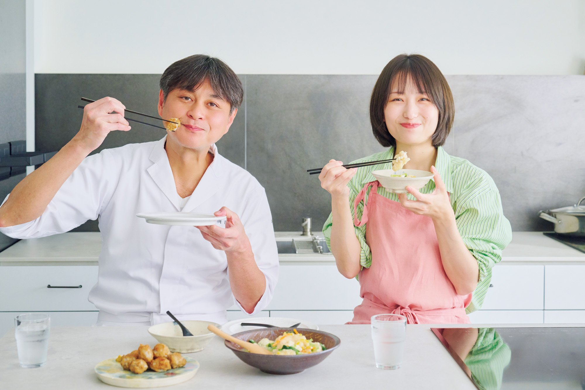 笠原将弘さんと長谷川あかりさん