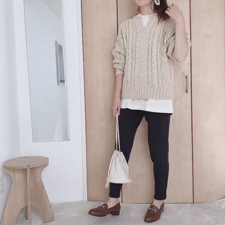 着まわし動画 ユニクロの1990円フリースパンツ あったかいのにスッキリ Esseonline エッセ オンライン